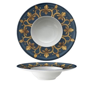 Assiettes pâte royale - à,