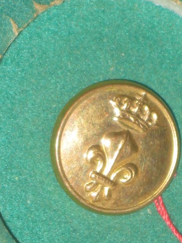 Bouton garde royale - garde,