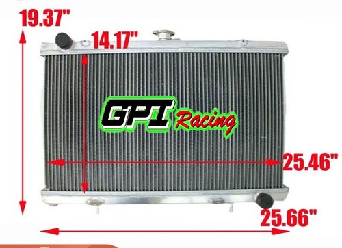Row aluminum radiator for - 3,