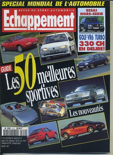 Echappement 312 1994 - echappement, n°312
