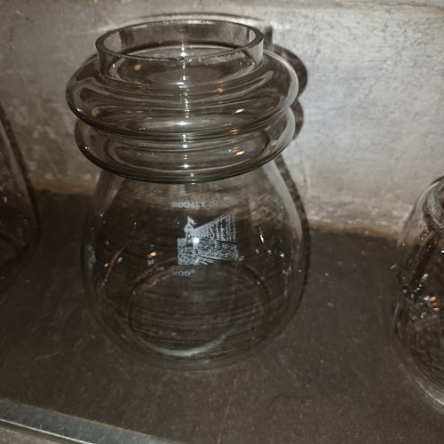 Verre lampe tempête - verre, de