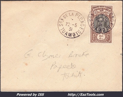 Oceanie sur lettre avec - oceanie,