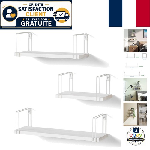 Etagère murale bois avec - murale,