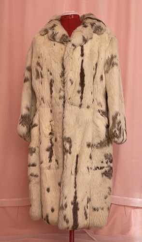 Manteau long femme fourrure