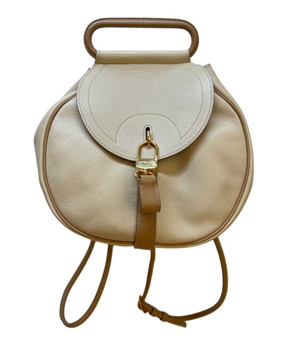 Sac dos delvaux cuir ivoire - sac,