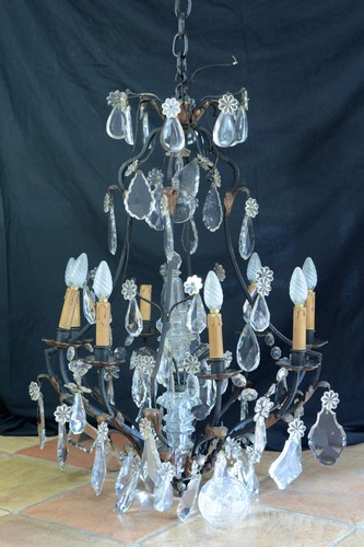 Grand lustre cage chandelier - ,