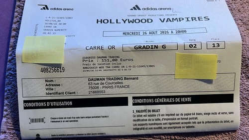 Billets premium concerts - billets,