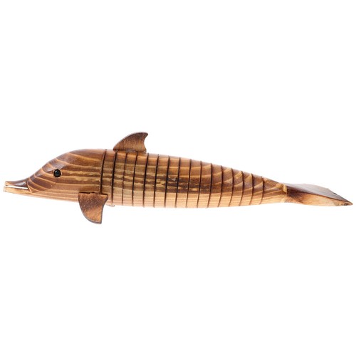 Dauphin bois sculpture - dauphin,