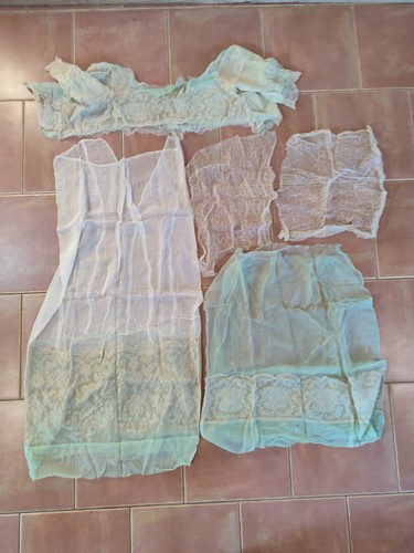 Dentelle leavers soie - dentelle,