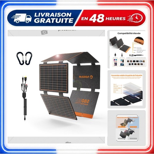 Panneau solaire pliable