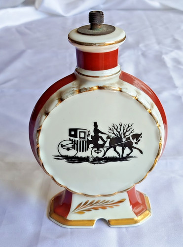 Petit pied lampe porcelaine - pied,