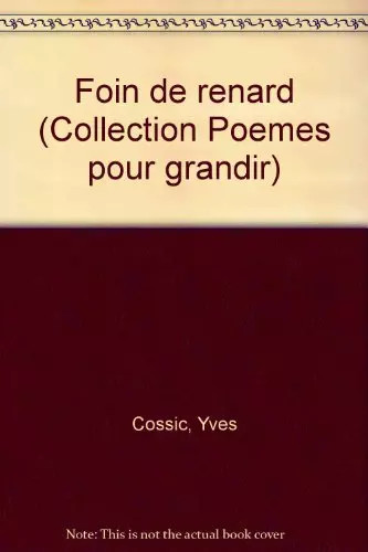 Foin renard yves - de, renard,