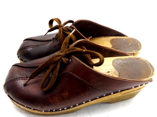Troentorps brown cuir bois - cuir,