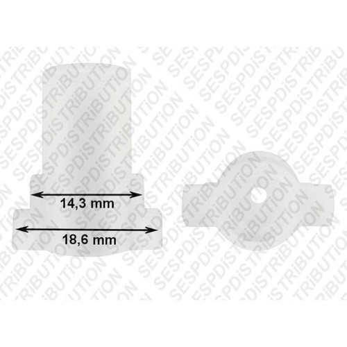 Accouplement moteur ø8 - accouplement, 1