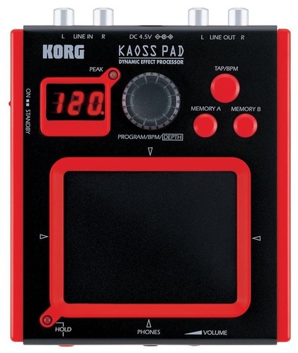 Korg mini kaoss pad - korg, mini-kp