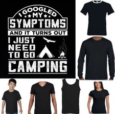 Camping T-Shirt Hommes Drôle