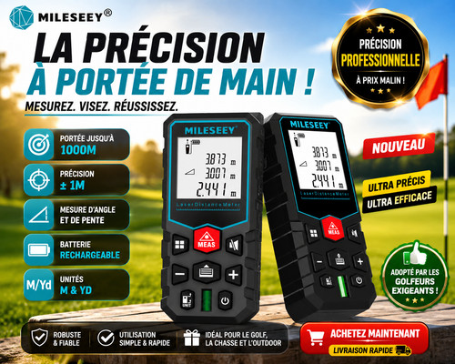 Télémètre laser golf - laser, de