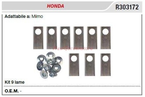 Kit lames pour honda robot - kit,