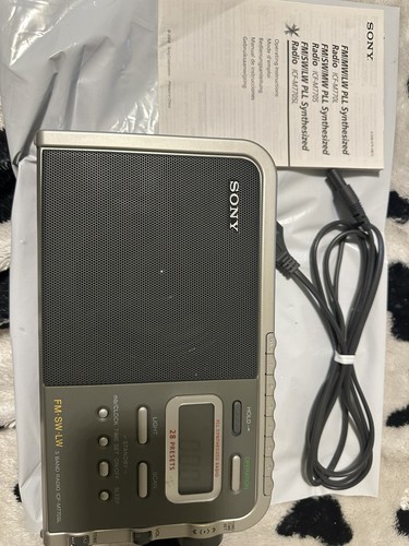 Radio portable sony icf - radio, icf-m770l