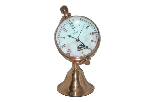 Globe socle horloge - socle, quartz