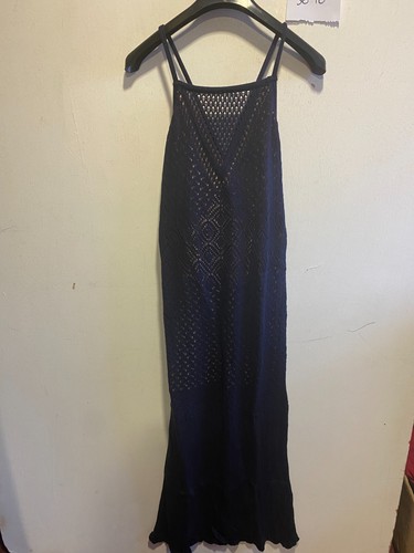 Robe maxi crochet - robe, tricotée