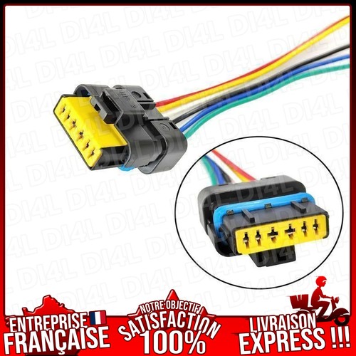 Connecteur fils câble fiche - 6,
