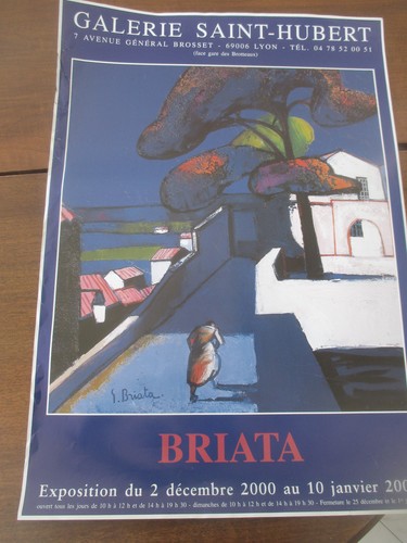 Affiche exposition briata - affiche, d'exposition