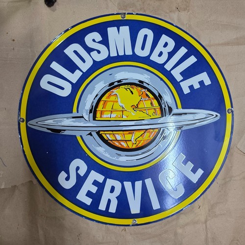 Oldsmobile service porcelaine - oldsmobile,