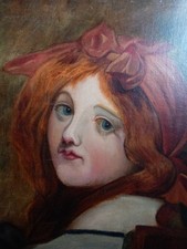 Huile sur toile ancienne –