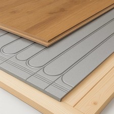 Plancher chauffant sèche à