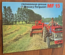 Notice publicitaire Ramasseuse