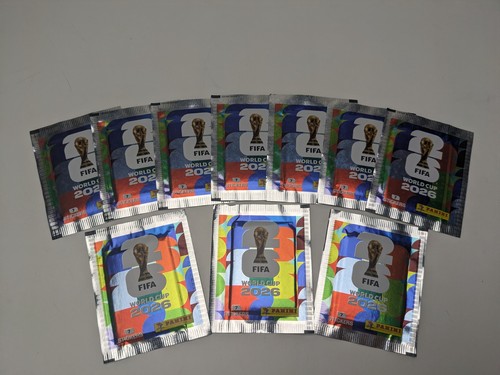 Panini packs with - packs, 7