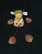 Peluche doudou girafe beige