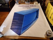 ORIGINAL VINTAGE POSTER/OLD POSTER/CONTINENTAL MANIFESTO EDISON 1970