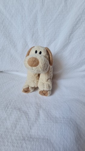 Doudou peluche chien écru - doudou,