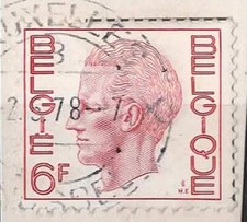 1972. Belgique. Le roi