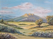 Tableau Peinture Montagne