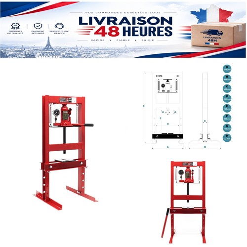 Presse hydraulique atelier - , 6