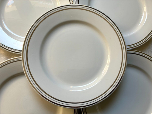 Assiettes faïence digoin - faïence,