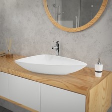 Lavabo triangulaire blanc