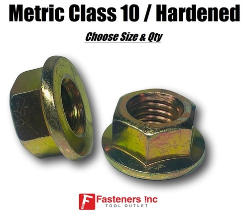 Metric hex flange nuts class - hex,