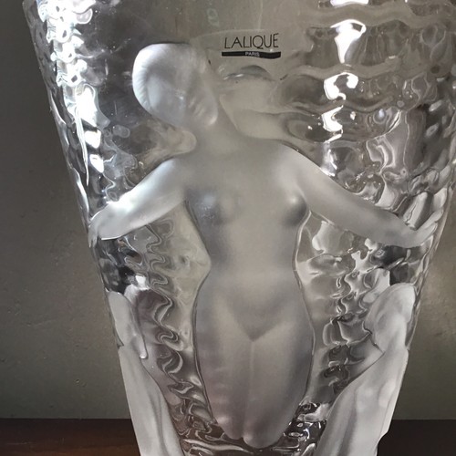 Lalique ondines large crystal - ondines,