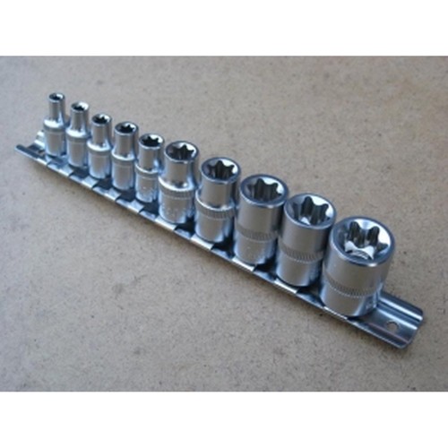Jeu douilles torx - jeu, 10