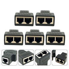  5 Pcs Répartiteur De Câble Internet Coupleur Séparateur Ethernet