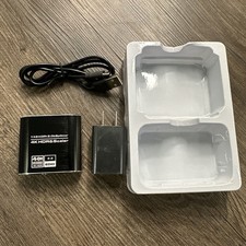 1 In 2 Out HDMI Splitter HDMI 2.0 Splitter 4K HDR Scaler Support HDCP 2.2 EDID