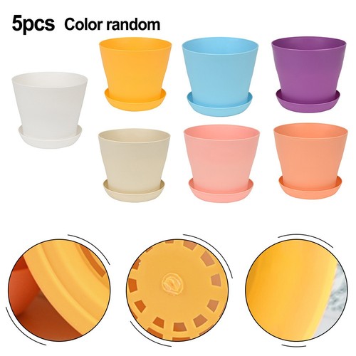 Pot fleurs plastique - pot,
