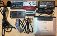 Sony GV D800 Video Walkman Digital8 Hi8 Player Recorder iLINK Japan Rare Testé