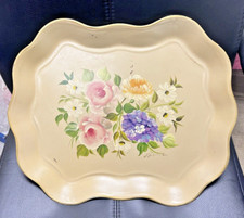 Beautiful Tole Painted Floral