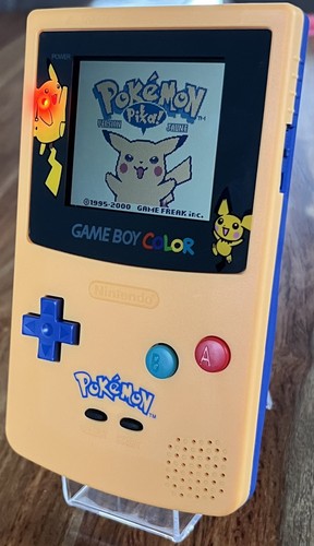 Game boy color pokémon - boy,