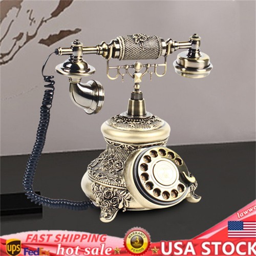 Vintage phone antique rotary - vintage,
